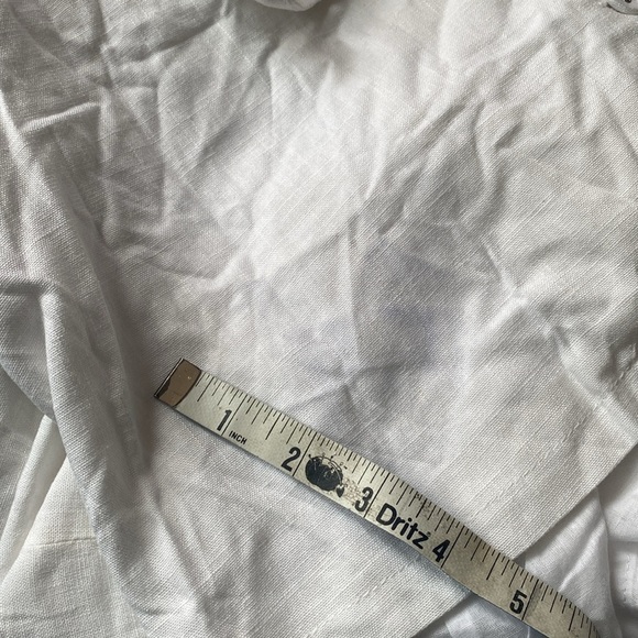 NWOT Princess Polly ADDISON SET White Two Piece Button Down Top and Shorts Sz 12 - Picture 14 of 16